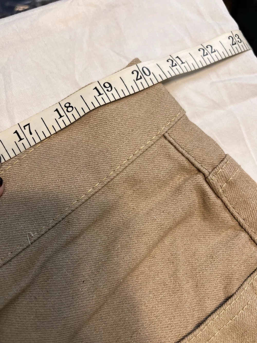 Byon The Limit. Men's Beige Denim Pants W40 L33